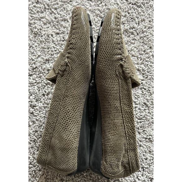 Vaneli Shoes Womens 7.5M Penny Loafers Green Slip On Casual Comfort Low Top Flat - Picture 6 of 11